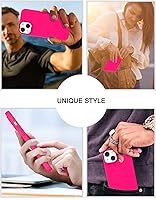 Vista 7 de BENTOBEN Funda para iPhone 13 Mini compatible con Magsafe, ajuste delgado, silicona suave, goma de gel, a prueba de golpes, forro de microfibra