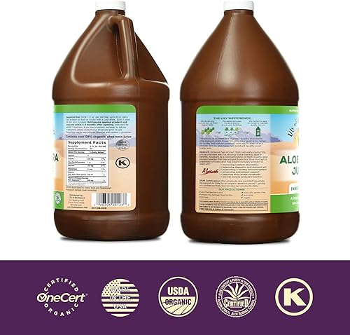 Miniatura 2 de Lily Of The Desert Filete interior de jugo de aloe vera, 128 onzas líquidas