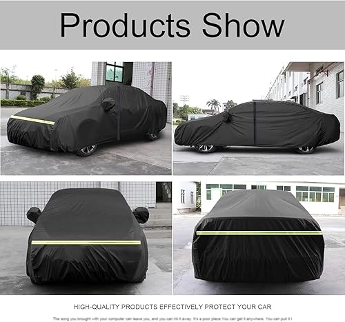 Miniatura 2 de Funda para automóvil compatible con Dacia Duster Logan Mcv Sandero para exteriores, 100% impermeable, resistente al viento, a prueba de polvo,