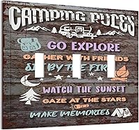 Vista 133 de Cubierta de interruptor de luz decorativa de pared de bruja negra Ouija Gótica Esqueleto Calavera 1 banda Placa frontal eléctrica de interruptor