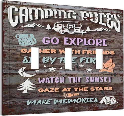 Miniatura 133 de Cubierta de interruptor de luz decorativa de pared de bruja negra Ouija Gótica Esqueleto Calavera 1 banda Placa frontal eléctrica de interruptor