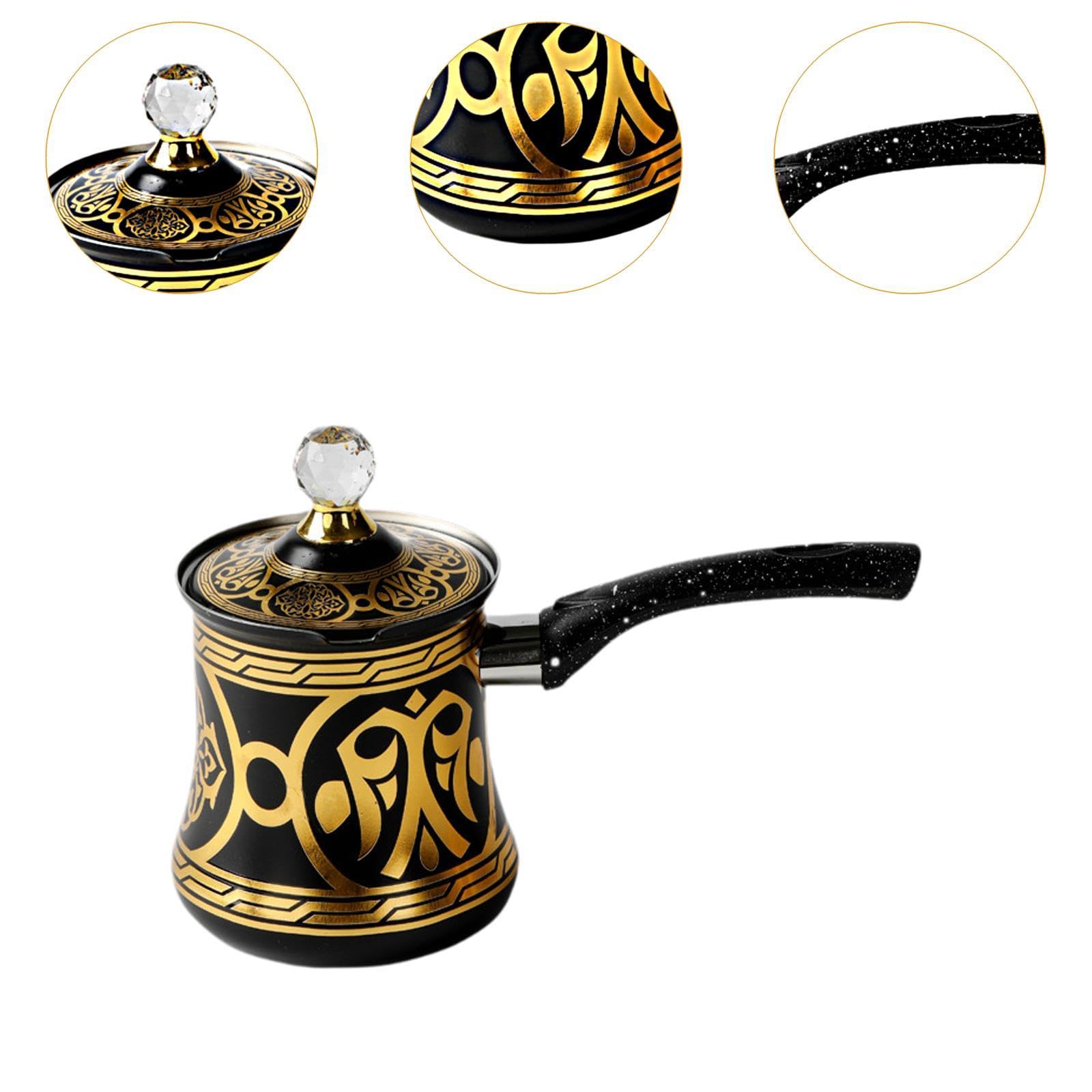 Cafetera Multifuncional, Portátil, También Se Puede Usar como Chocolatera, Fácil de Limpiar, con Asa Y Accesorios, 750 ml