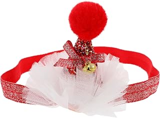 SHOWERORO 1 Peça Faixa De Cabeça De Natal Para Festa De Bebê Faixa De Cabeça De Festival De Bebê Roupa De Natal De Bebê Orelhas De Rena Faixa De Cabeça De Rena Faixa De Malha
