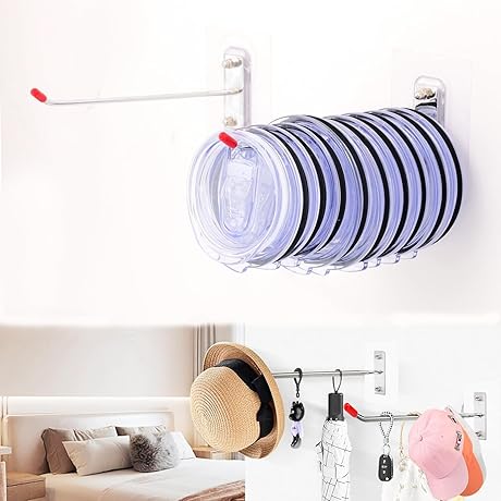 2024 Must Have Home Storage Hooks: Declutter Home with Extended Lid Holders...