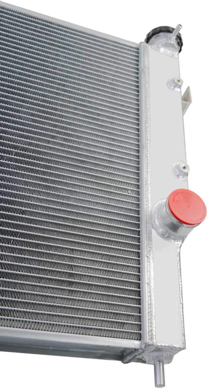 ALLOYWORKS 4 Row Full Aluminum Cooling Radiator for 1994-2002 Dodge Ram 2500 3500 5.9L L6 Turbo Diesel