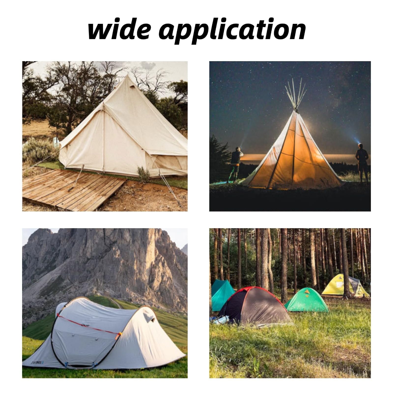 10 Piezas Piquetas de Acero para Carpa, Clavijas de Tienda de Acero, Clavos de Tierra Robustos con Rosca, Clavijas Camping Suelo Duro, para Tiendas de Jardín, Camping, Pesca y Bosques