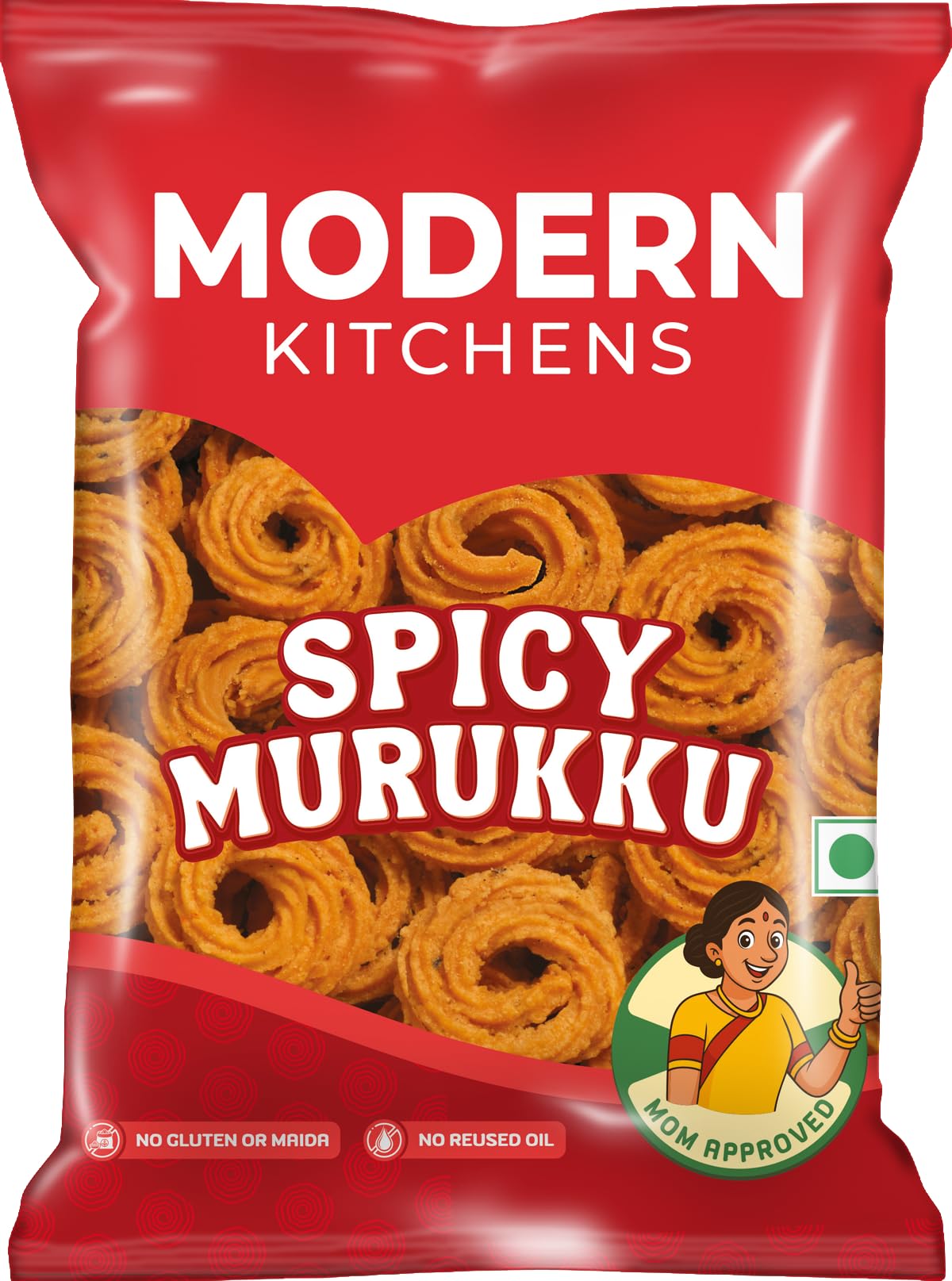 Modern Kitchens Spicy Murukku 150g – Gluten-Free, No Maida, Authentic South Indian Snack, Made with Rice & Urad Dal, Perfect Tea-Time Delight-image-10
