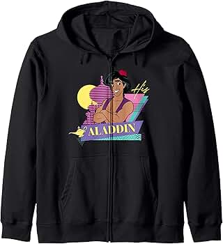 トップス 90s Disney Aladdin T shirt Vintage 90s Disney Aladdin T-shirt Size Medium single stitch