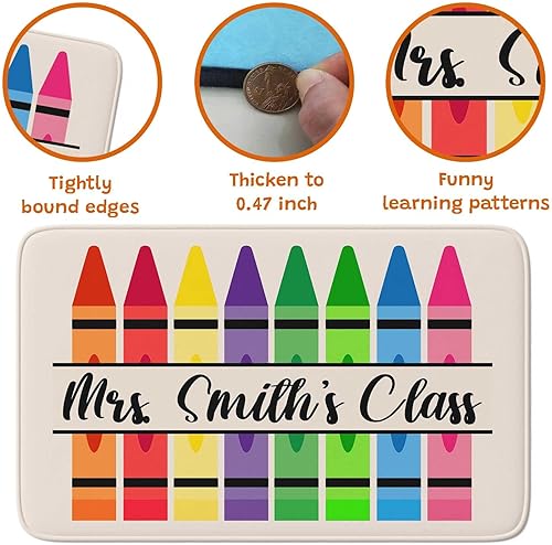 Miniatura 7 de Alfombras de aula primaria, alfombra de bienvenida, 2 x 3, 3 x 5, 4 x 6, 5 x 8, alfombra de área para niños, alfombra de aula, alfombras educativas