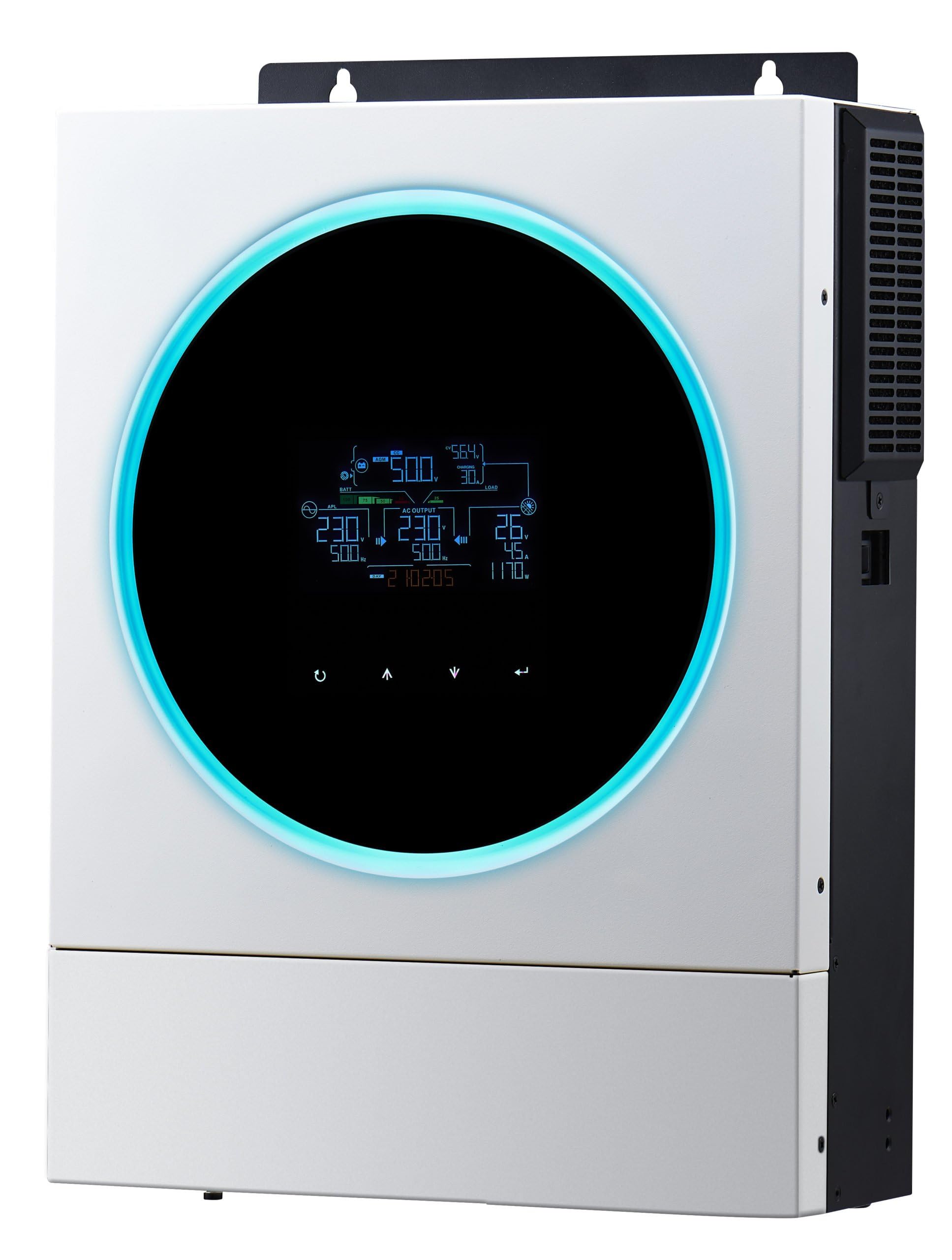 Plusenergy wccsolar Inversor aislada 5.6KW 48v Mppt 120A/500V VM IV-5600 Inversor Hibrido