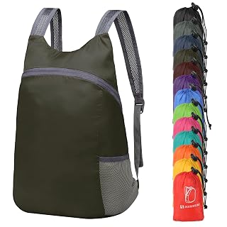 Ultra Lightweight Hiking-Daypack,Foldable Travel Packable Backpack - Amazon product rated Grade A