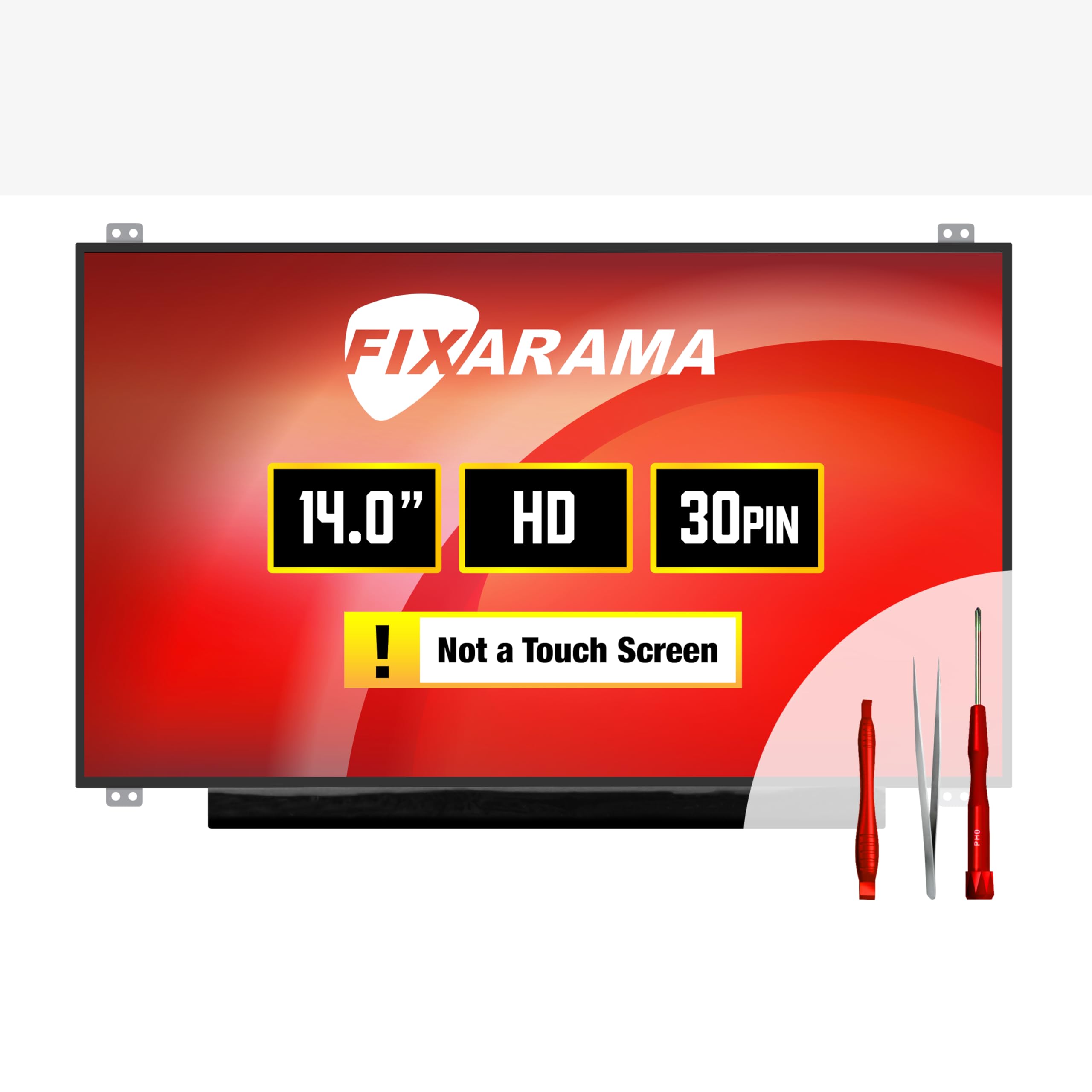FIXARAMA Screen Replacement for Panasonic Toughbook FZ-55 Grade A+ Matte HD 30pin Non-Touch 14.0" LED LCD Display with Tools Tape