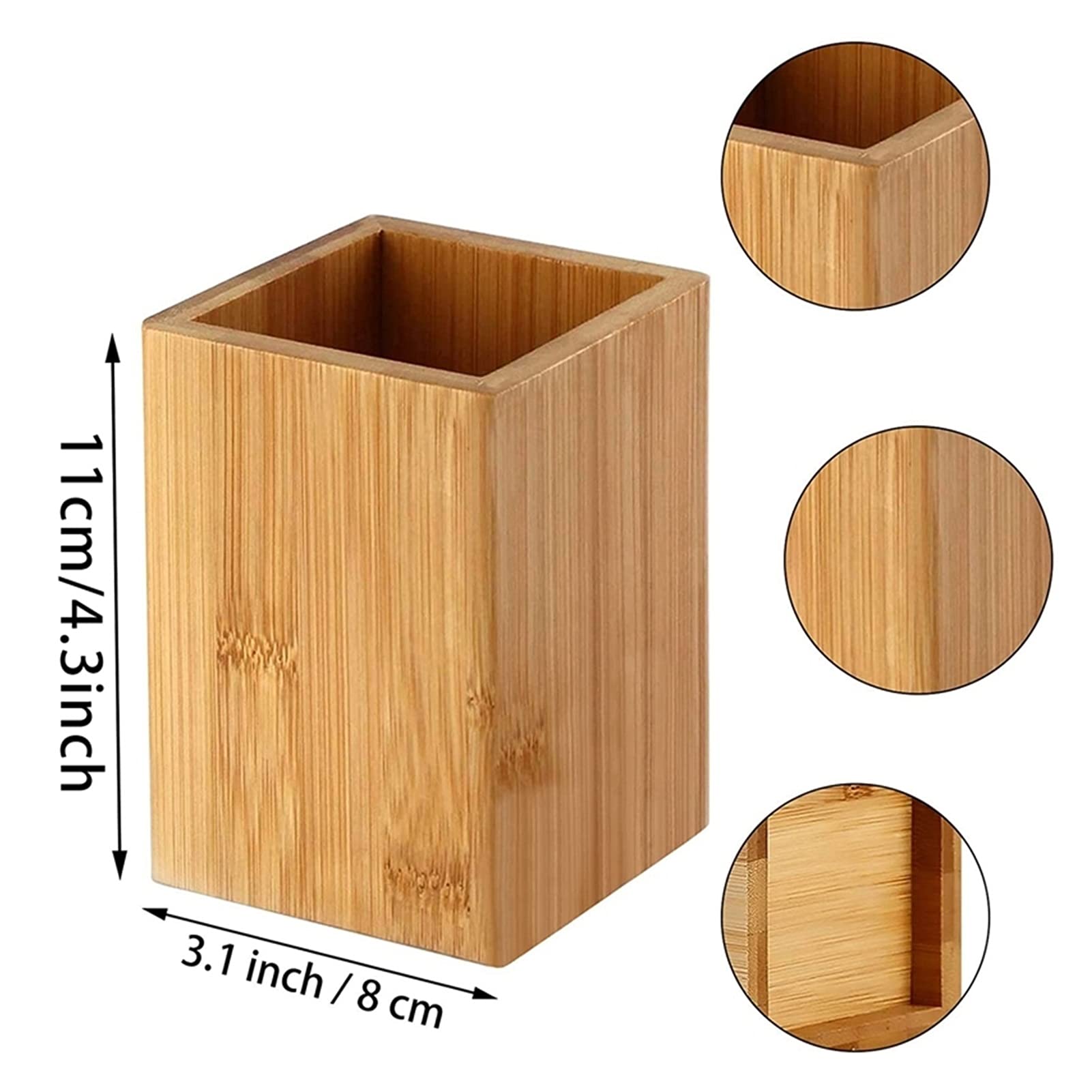 Porte Stylo Porte-gobelets à Crayons 4 Pack Bureau Porte-Stylo Support Multi-Usage Utilisez Pan Cupe Pot Pot Accessoires Bureau Organisateur de Bureau Porte-Crayon de Bureau