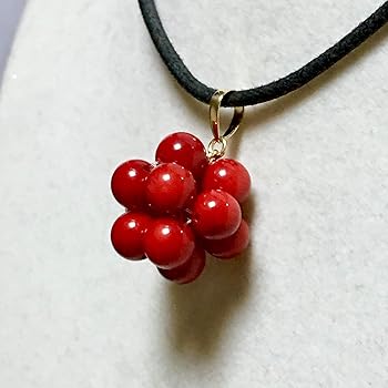 Amazon.co.jp: [Rta varuna] 【Rvaru】 K18トップ 赤珊瑚（染色加工