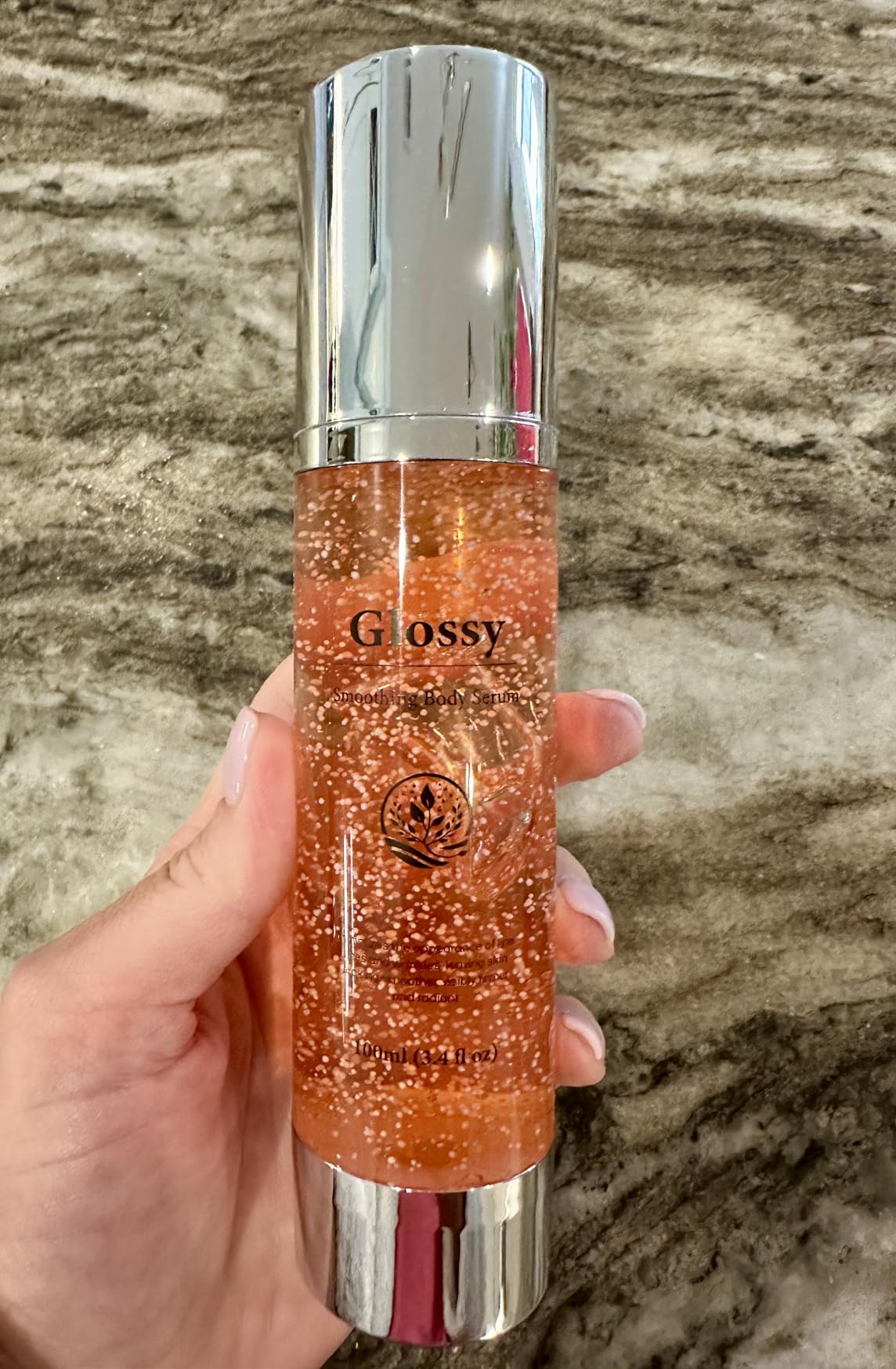 GROEI Glossy Anti-Wrinkle & Firming Body Serum - 100ml | Hyaluronic Acid, Vitamin E, Glycerin, Shea Butter, Peptides, Anti-Aging, Hydrating, Skin Plumping