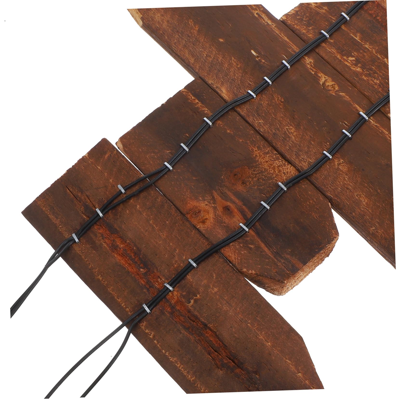 Borde De Césped Valla Decorativa Borde De Jardín Material De Madera Reutilizable para Decoración del Hogar Patios