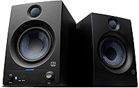 Vista 1 de PreSonus Eris 5BT - Monitores de estudio Bluetooth con Bluetooth, par de altavoces de estantería de 5.25 pulgadas, estéreo, computadora