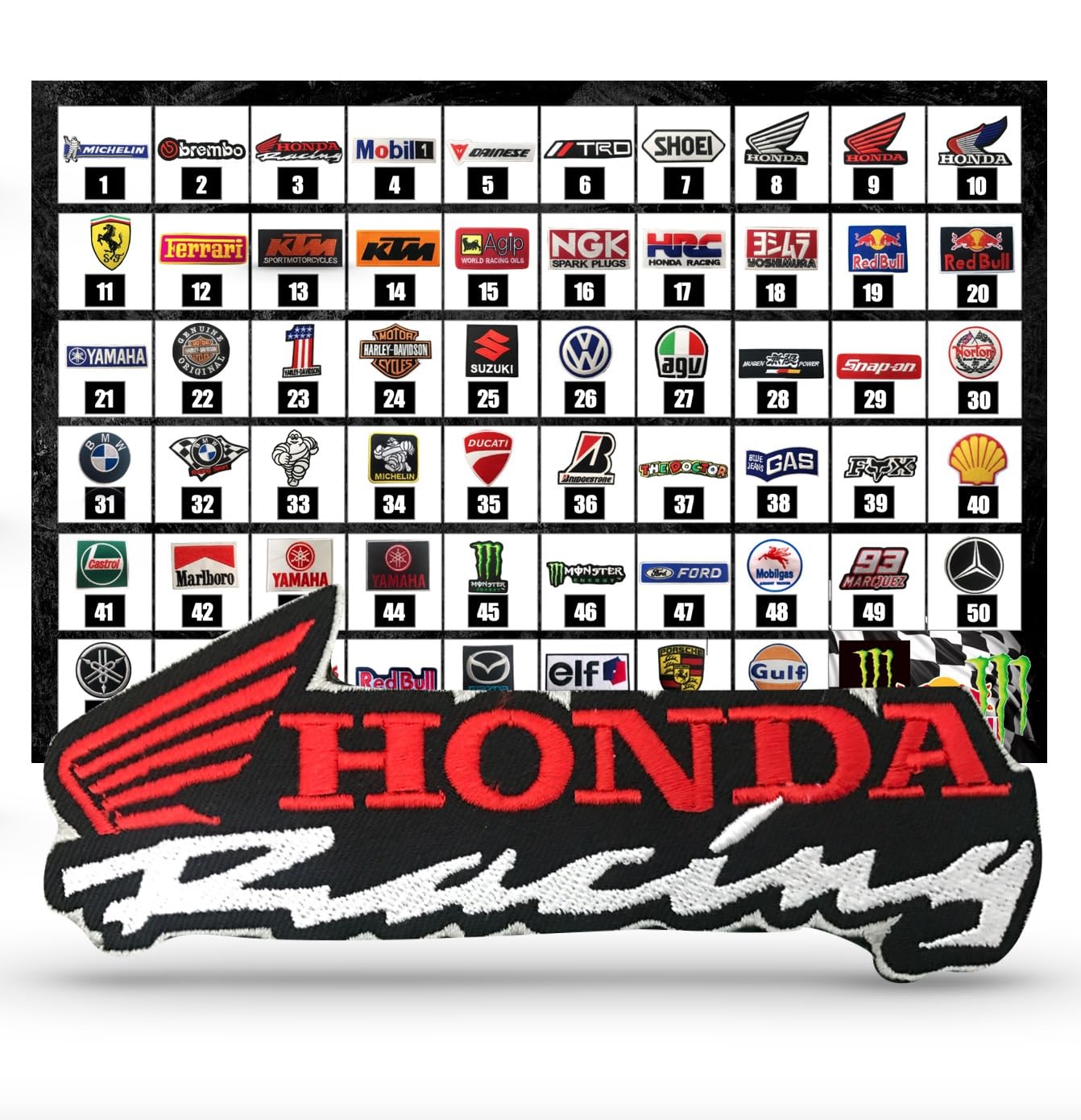 HONDA つなぎ F1 レーシング ヴィンテージ 刺繍 ワッペン 希少 - パンツ
