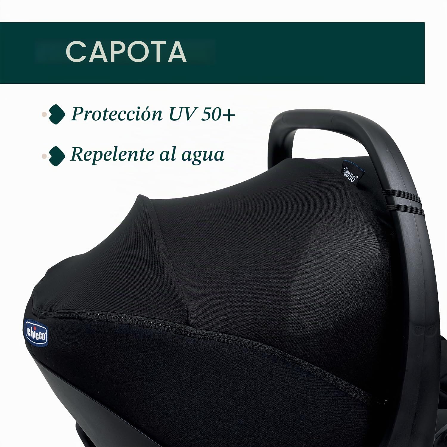 Chicco Kory Essential I-Size Silla de coche de 40 cm a 85 cm, Grupo 0+ para recién nacidos, homologada según la normativa ECE R129/03, fácil de instalar, rotación de 90°