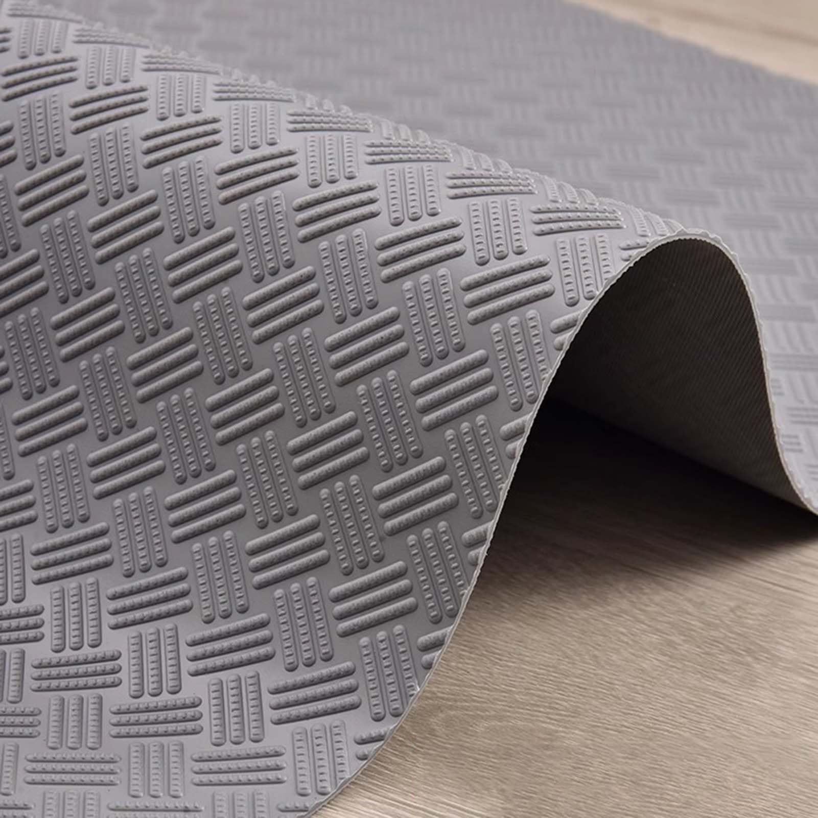 mata pod samochód, Odporna na zużycie mata ochronna podłogę antyp(Grey,1.2x3.5m/3.9x11.5ft)