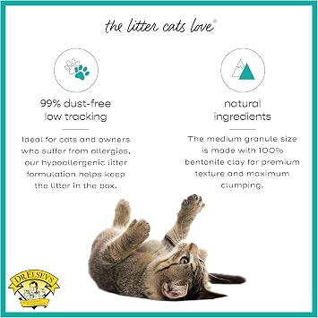 Dr. Elsey's R&R Stress-Reducing Clumping Clay Cat Litter 18 lb. Bag