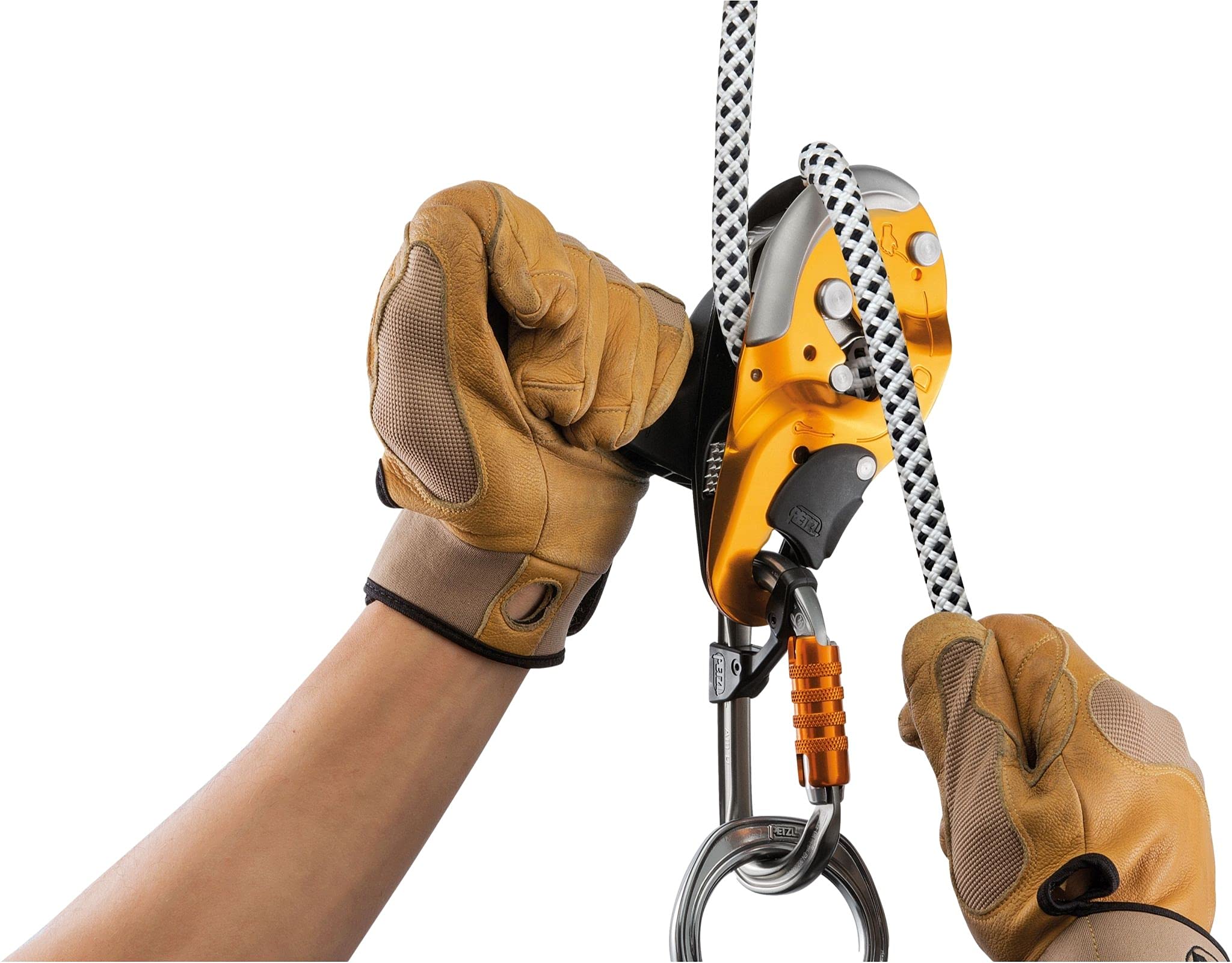 PETZL, Static kernmantle Rope with Good Grip for Work at Height and Technical Rescue, 200 ft, Yellow