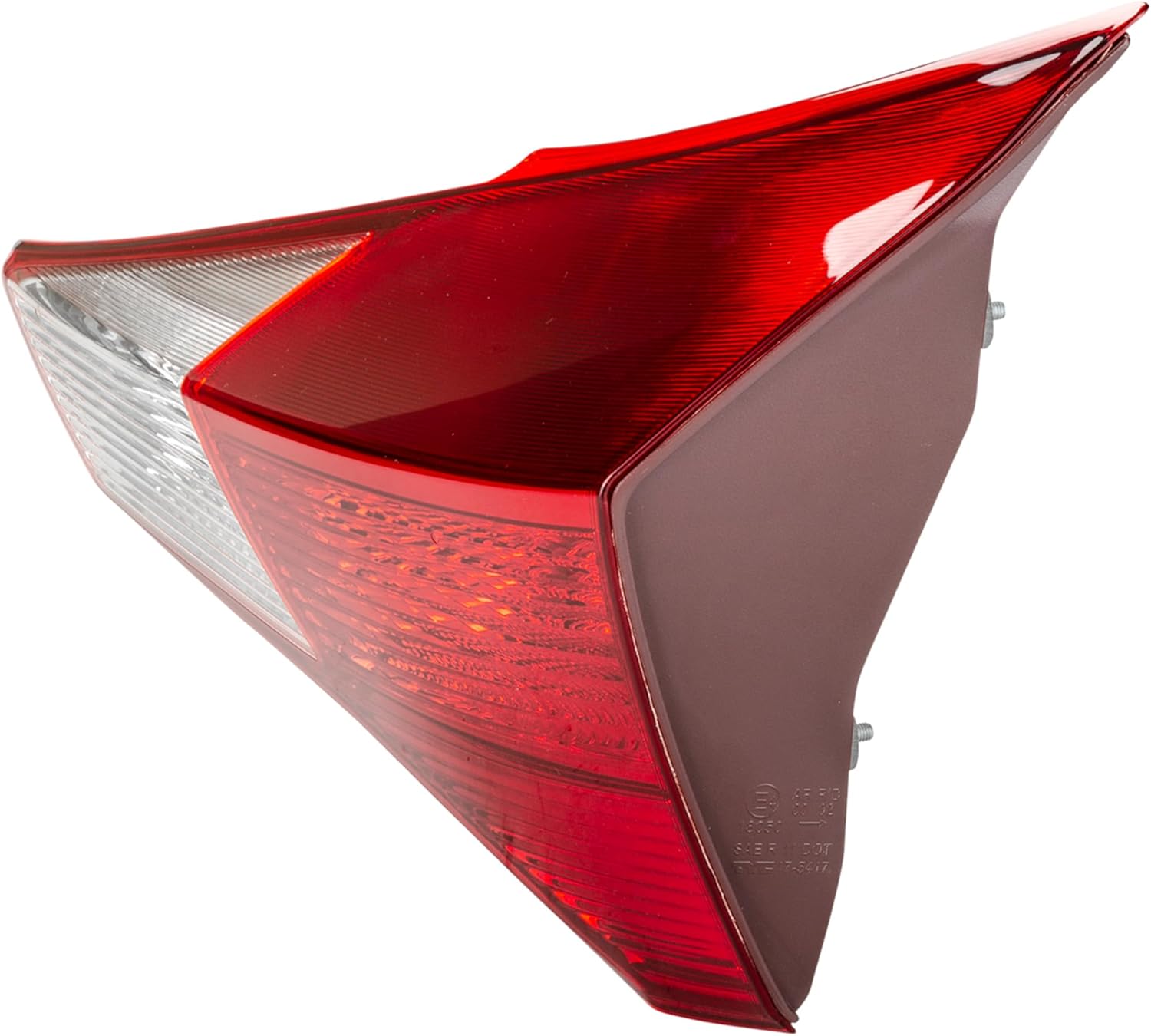 Replacement For Toyota RAV4 XLE LE Limited 2013 2014 2015 Halogen Tail Light Taillamp Assembly without Bulb, Rear Inner Right/Passenger Side, CAPA Certified, OEM 81581-42050, Partslink TO2803112