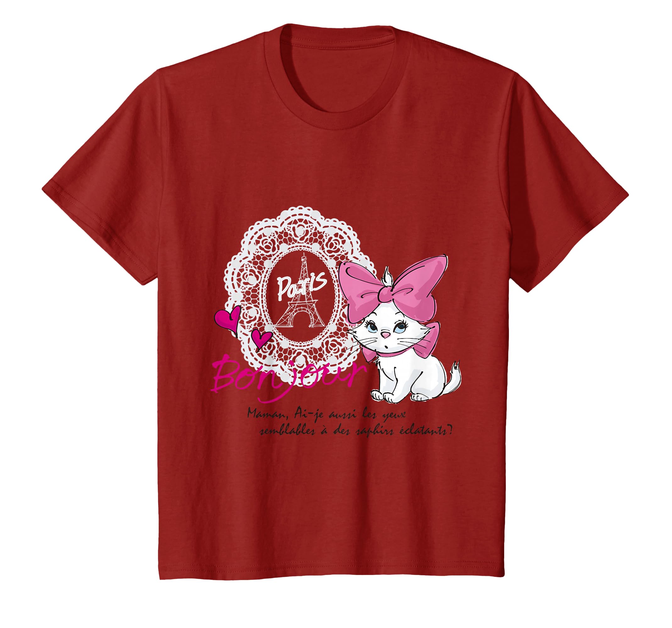 【のり】LittleSunnyBite Disney マリーTシャツ Little Sunny Bite - Disney × little sunny bite コラボ マリー