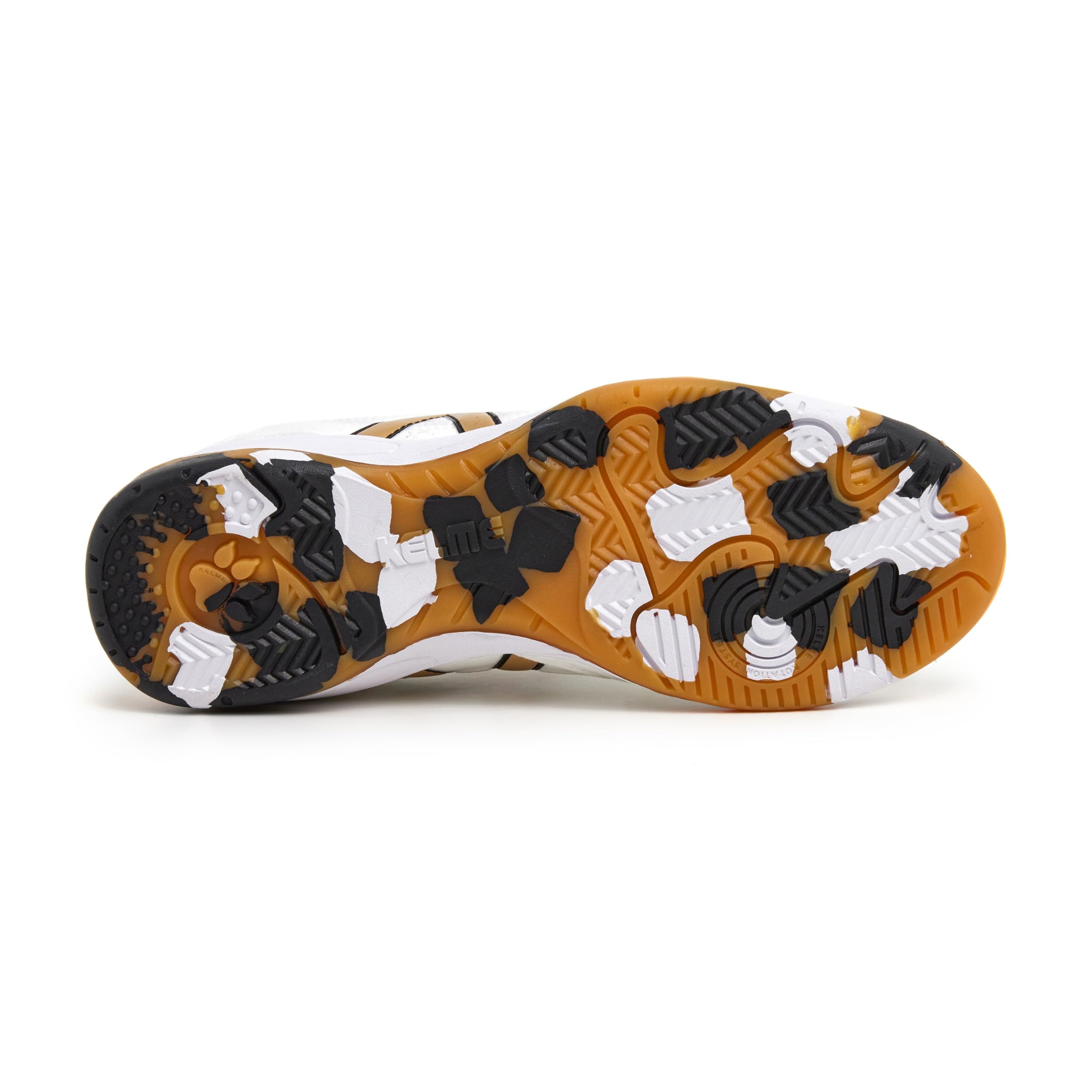 KELME Zapatillas De Fútbol Sala Indoor Copa Special Player Blanco-Oro-Negro