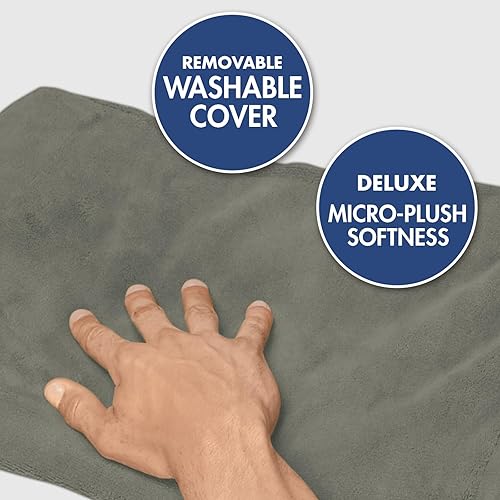 Miniatura 10 de TheraCare Almohadilla térmica | Terapia de calor húmedo y seco | 4 ajustes de calor | Alivio calmante de acción rápida para el dolor muscular y la