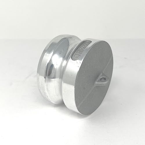 Miniatura 17 de Gloxco Montaje de leva y ranura, aluminio, tipo DP, 2" macho Camlock Dust Plug (CAM-20-DP-AL)