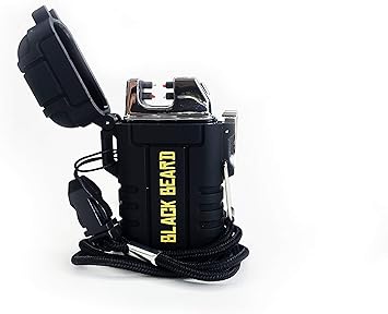 Black beard waterproof arc lighter