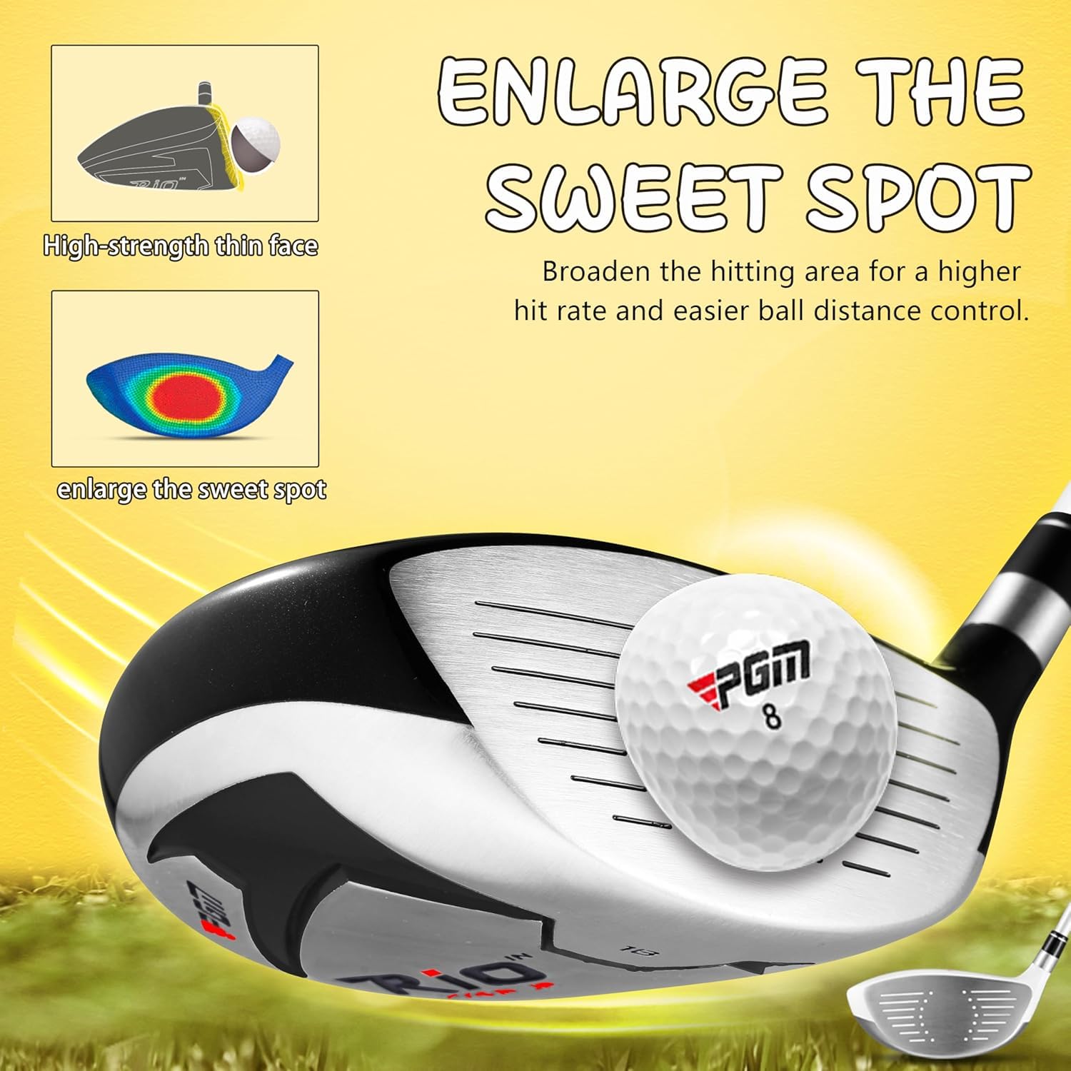Amazon.com : PGM Junior Golf Club, Rio Golf Clubs Complete Set
