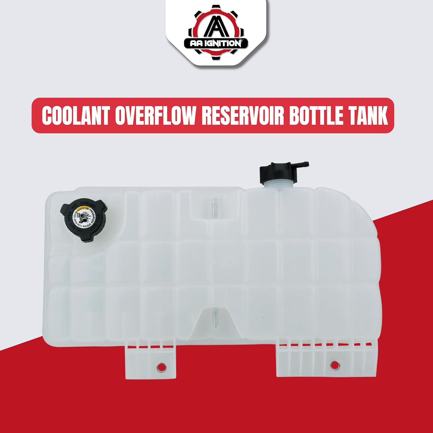 Replacement Coolant Overflow Reservoir Bottle Tank - Compatible with Kenworth and Peterbilt Trucks - W900, T800, T660, T600, 389, 388, 384, 382, 377, 365, 348 - Replaces 603-5403, N5346001, T1673008