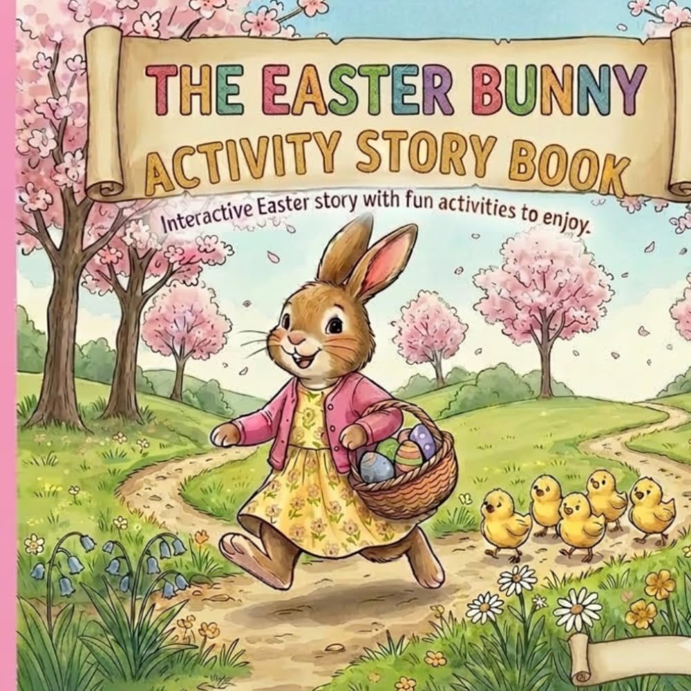 The Easter Bunny Activity Story Book: The Easter Bunny and The Chocolate Thief