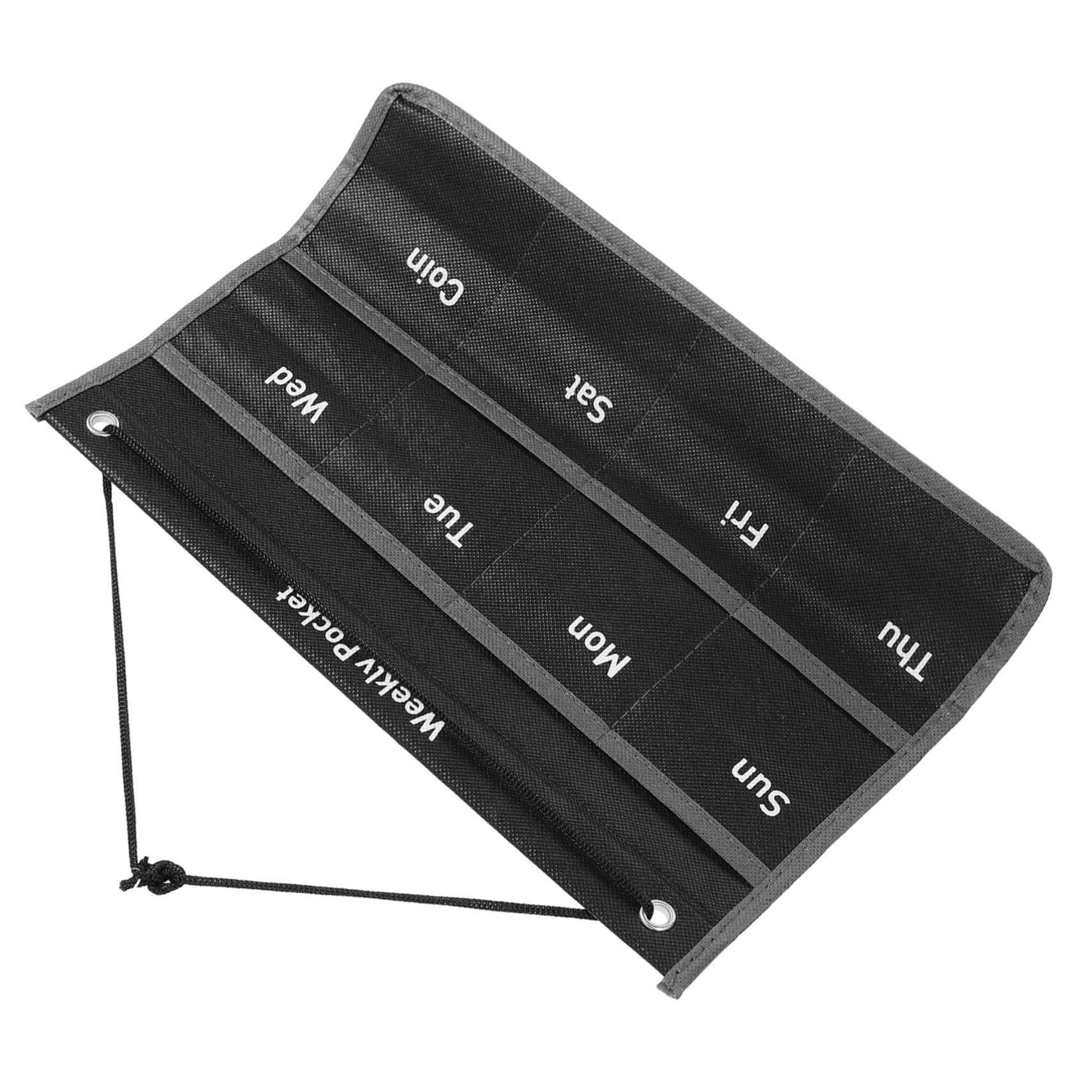 Alipis Wall Hanging Calendar Pocket Organizer Stylish Non Woven Storage Bag for Home Office Space Saving Design for Items Wall Mount Pocket Calendar