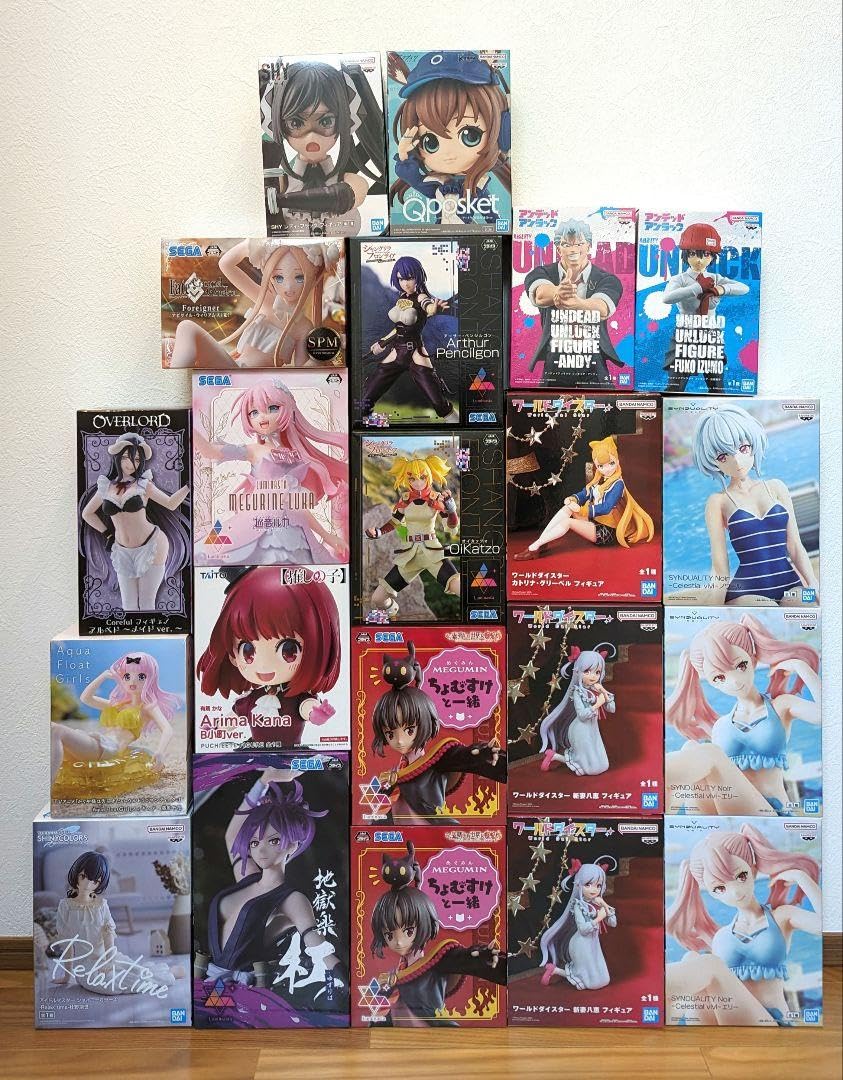 最新プライズフィギュア21個まとめ売り