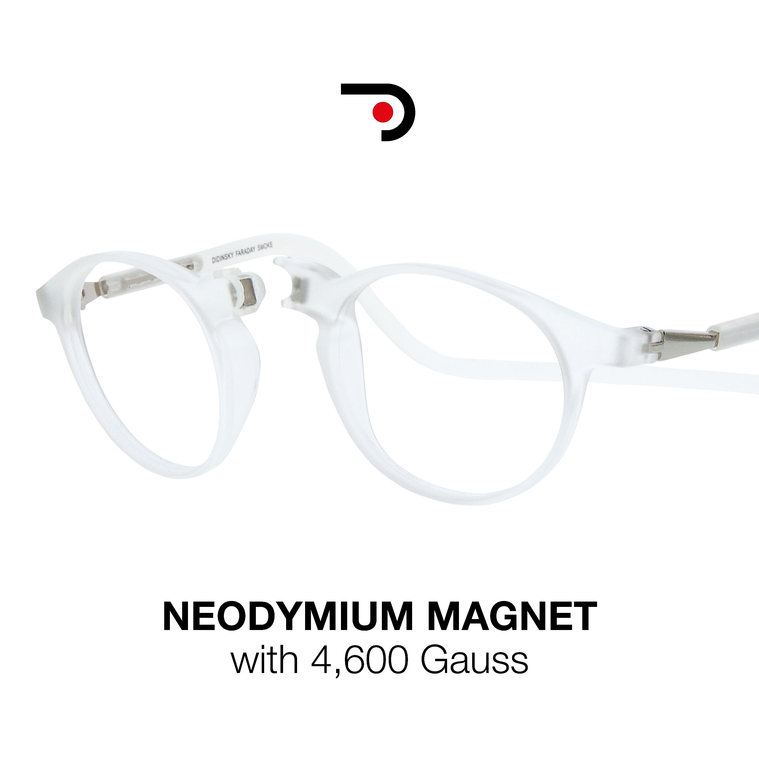 DIDINSKY Faraday Lunettes de Lecture Magnétiques Fermeture Brevetée EUIPO 009059033 Bandeau Rigide Réglable Anti-Reflets Anti-Rayures Unisexe Rondes Carrées +1.0 à +3.0