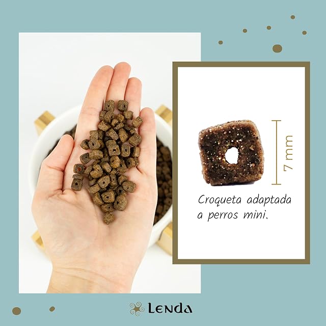 Foto 4 de 8 de Lenda Mini Meat & Fish 6Kg - Pienso Natural para Perros Adultos de Talla Mini - Pienso Hipoalergénico