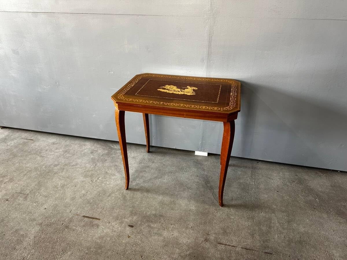 イタリア ヴィンテージ サイドテーブル 花台 コンソール