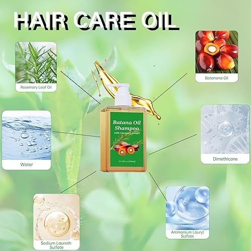 Miniatura 5 de Champú de aceite de Batana, Champú Batana, Champú de aceite de romero, champú de batana, champú de batana con extracto de romero