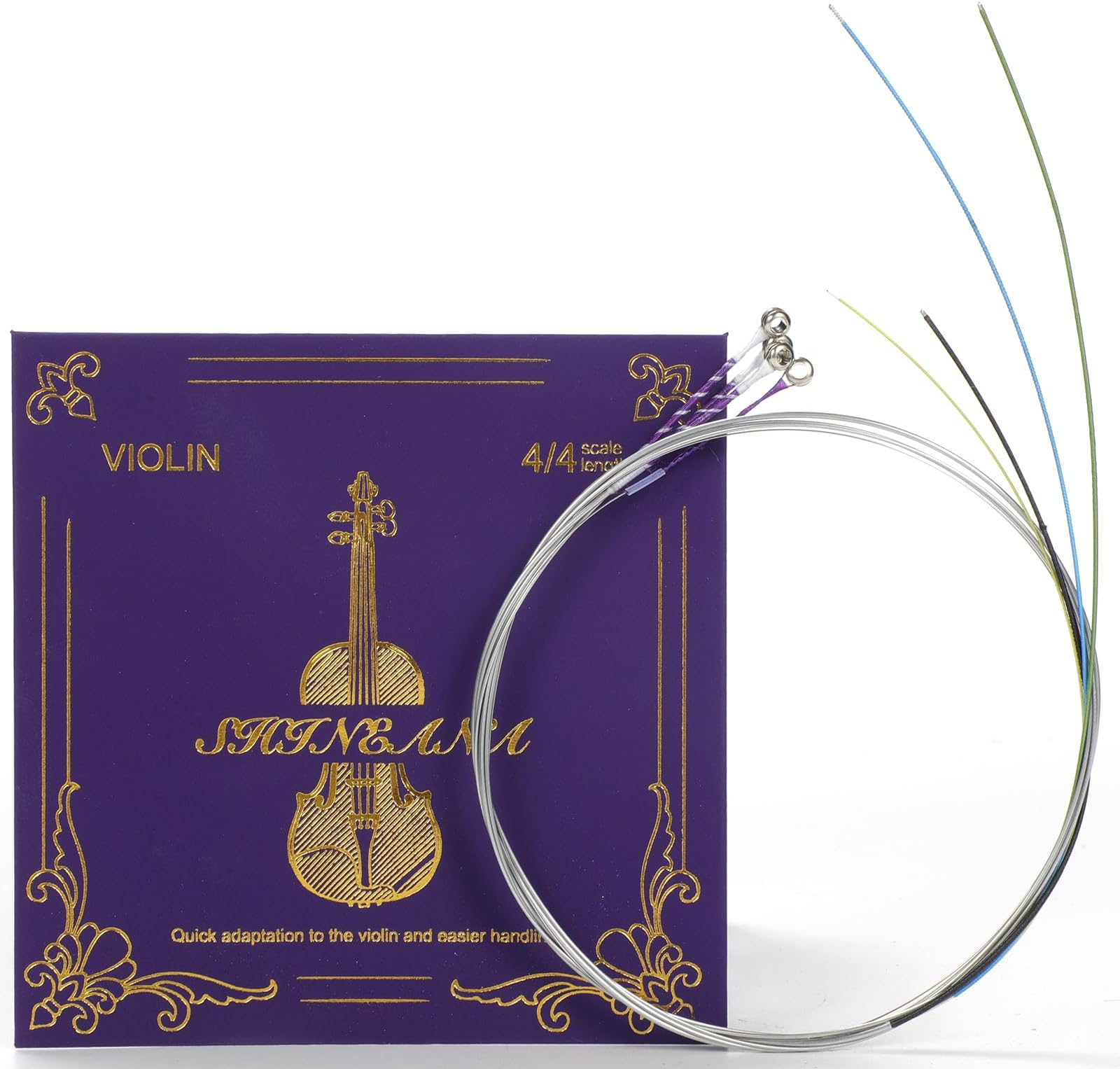 PIRASTRO EVAH PIRAZZI GOLD バイオリン弦 4セット Upgrade Your Violin: Evah Pirazzi Gold Set - Gold G & Loop E