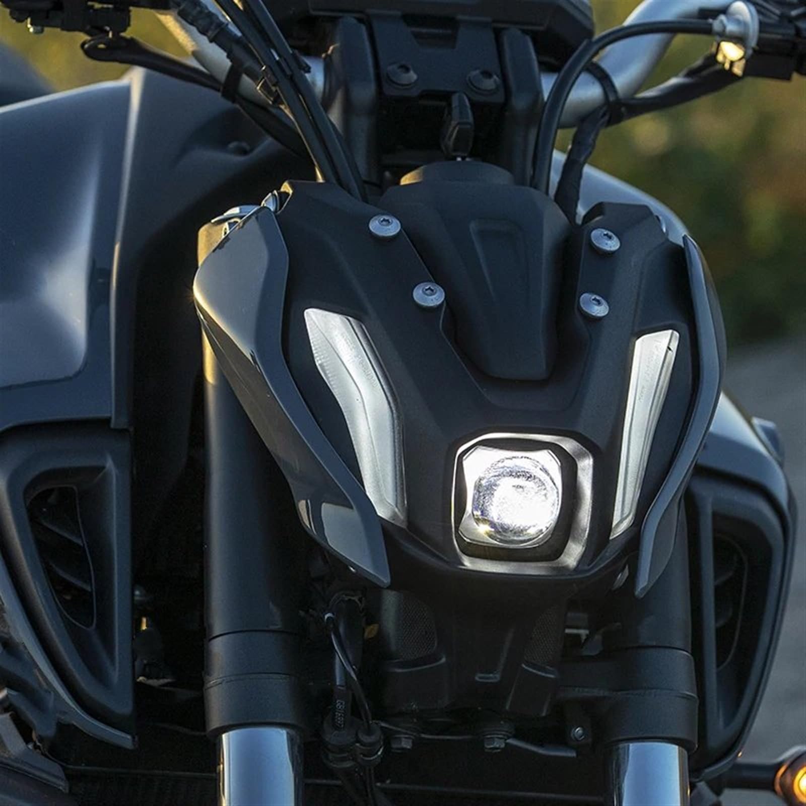 Parabrezza Anteriore Per Yamaha MT-07 2021-2023 - In ABS, Nero | OXLLONE MT07 Copertura - Foto 13