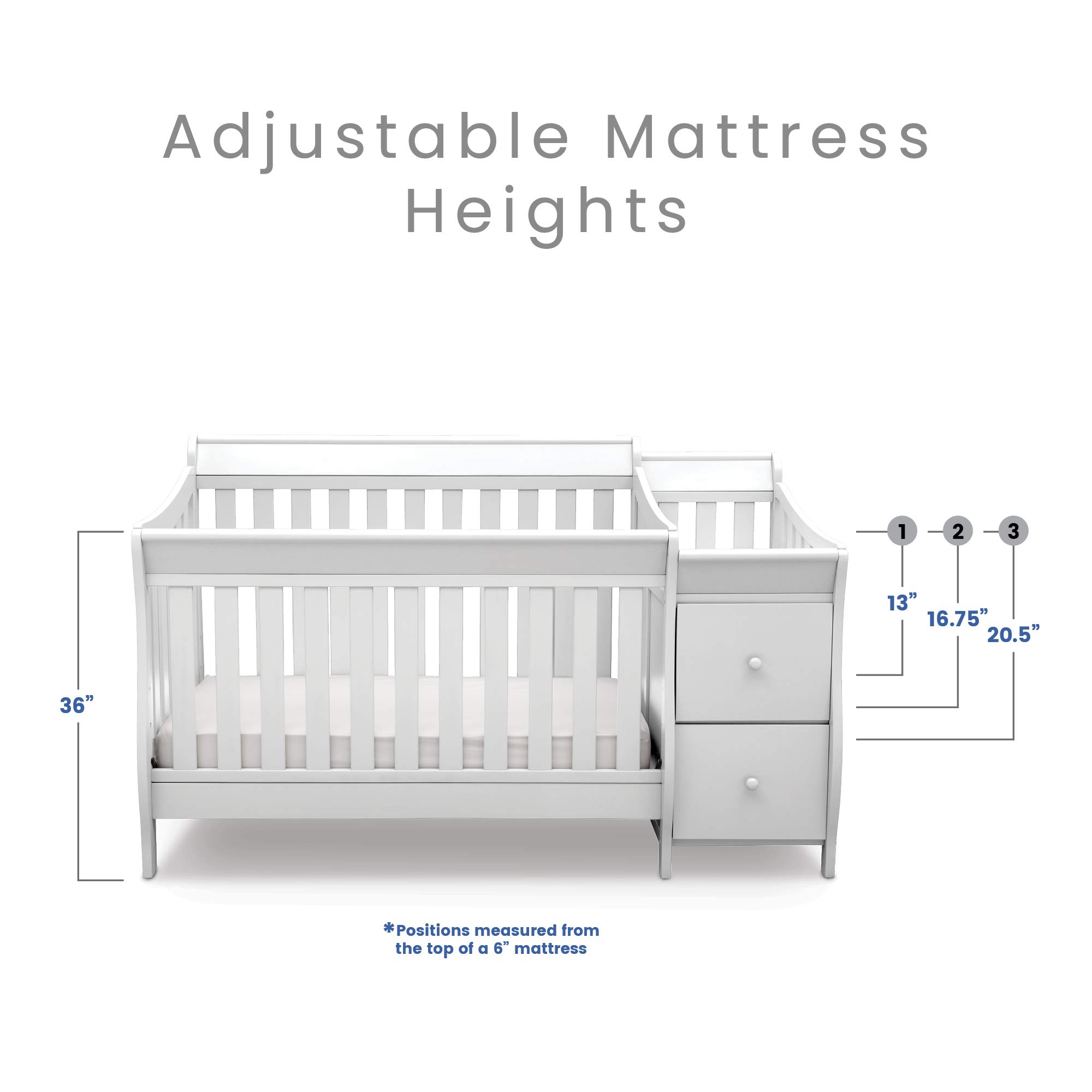 Bentley S In Convertible Crib And Changer Greenguard