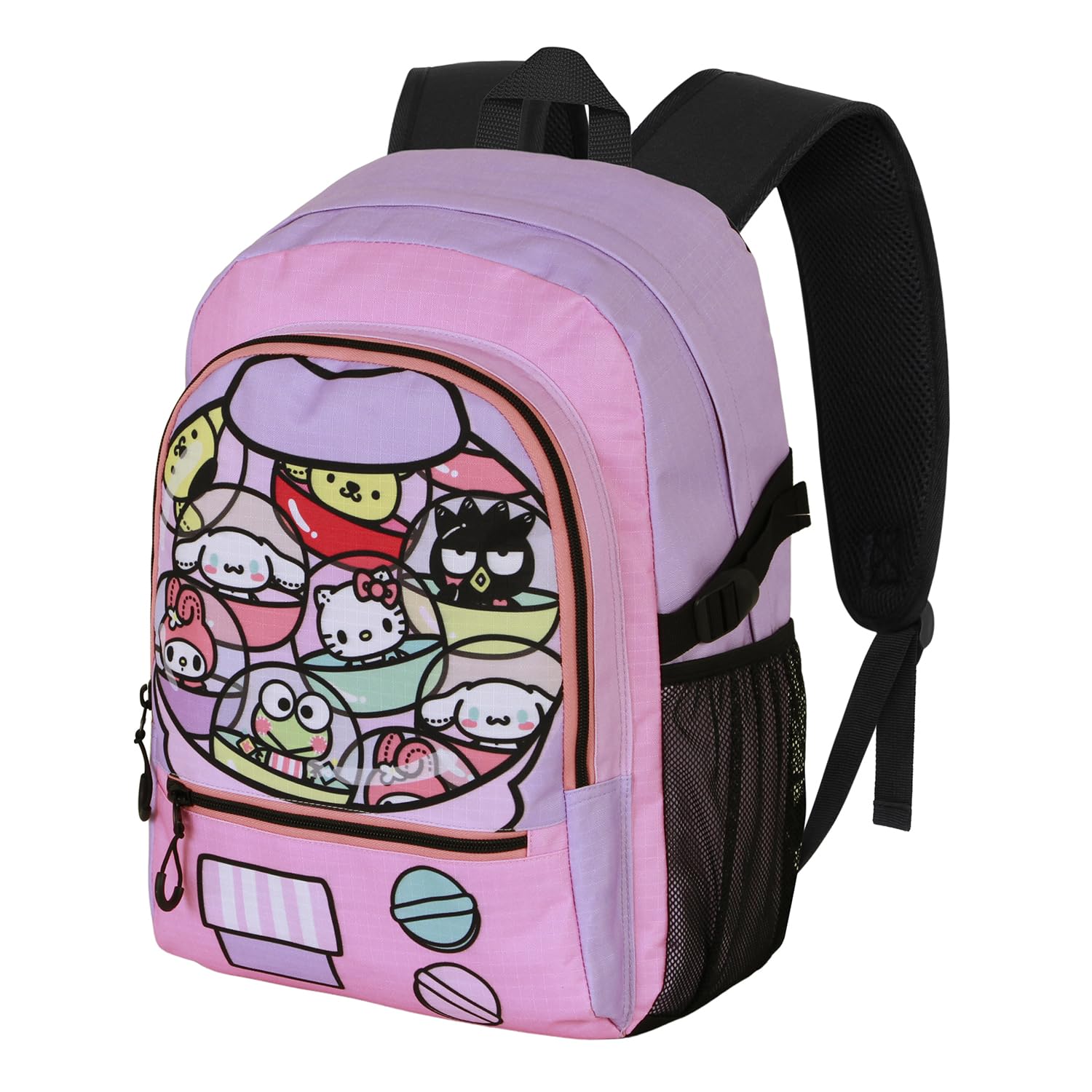 Karactermania Unisex Kids Rose Children's Backpack Hello Kitty Gashapon