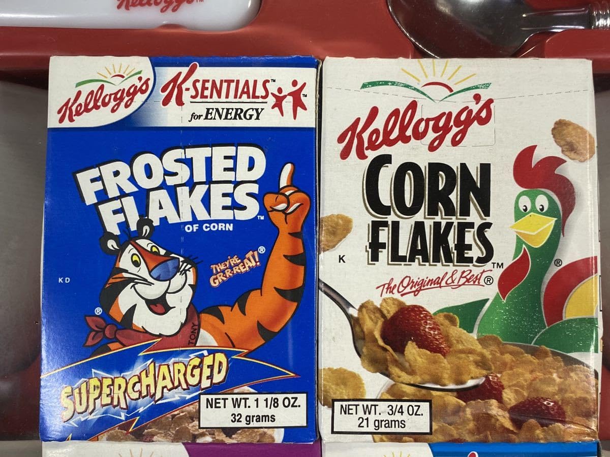 Amazon | ビンテージ ケロッグ Kelloggs シリアルボックス