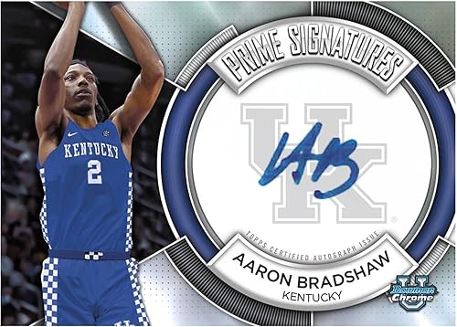 Miniatura 8 de Bowman Chrome Caja de baloncesto universitario 202324, 7 paquetes por caja