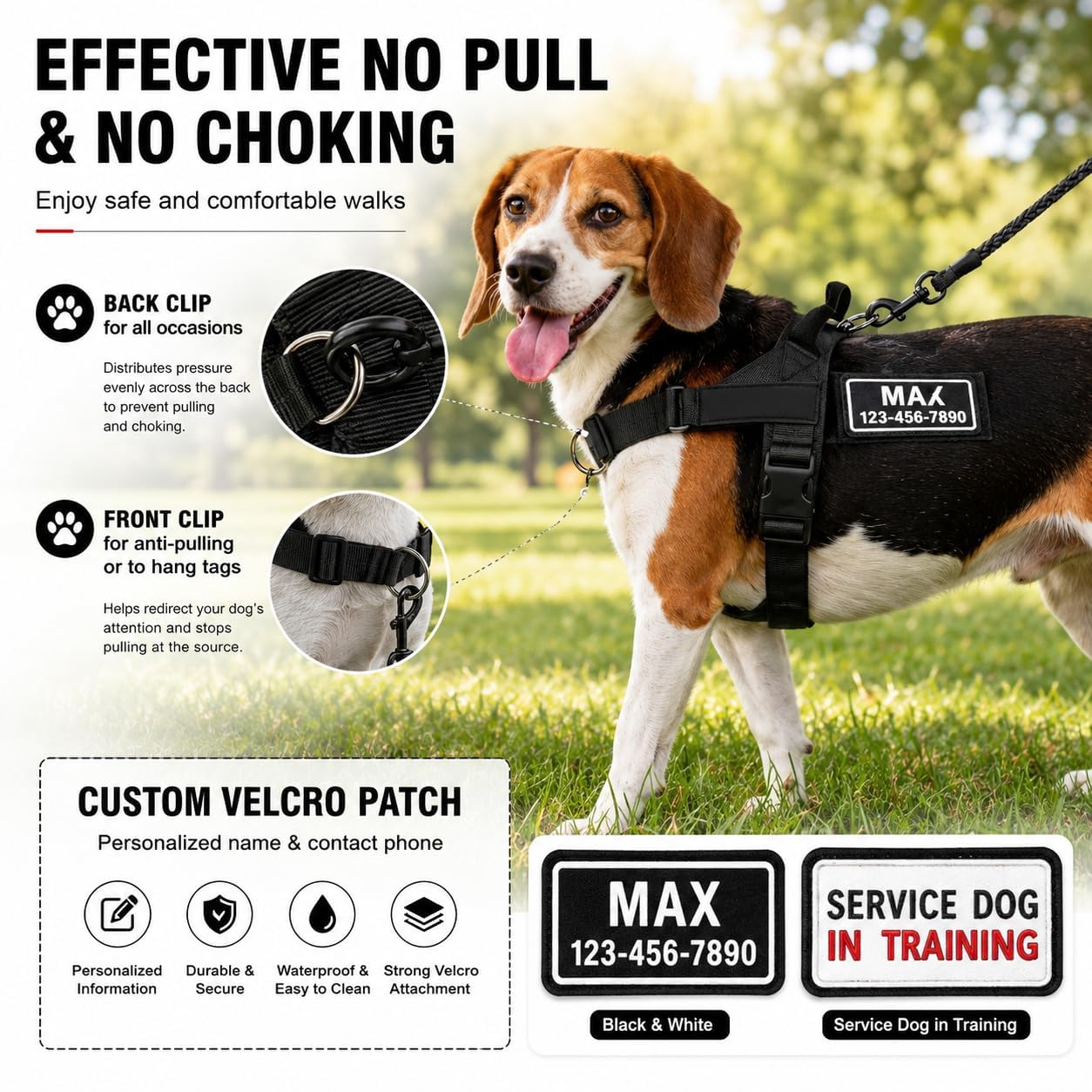 Katlyma Pettorina Anti Tiro No Pull Dog Harness Standard Size