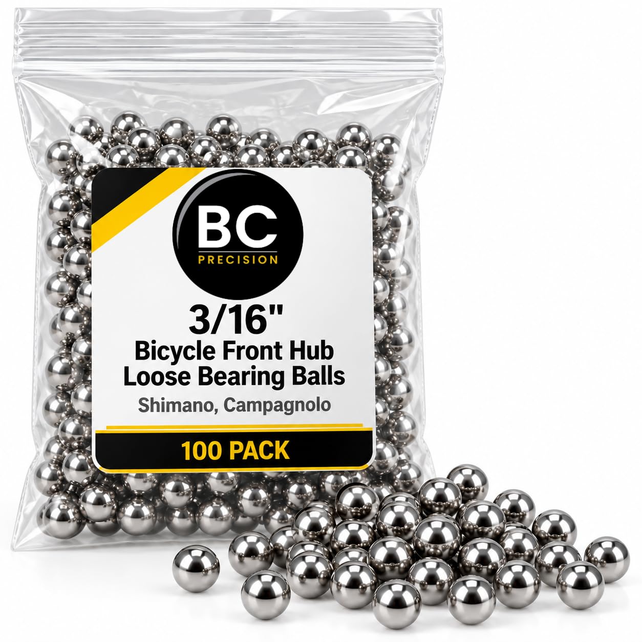 Bicycle Hub Bearings - 100 Chrome Steel Balls -1 Bicycle Hub Bearings - 100 Chrome Steel Balls -1