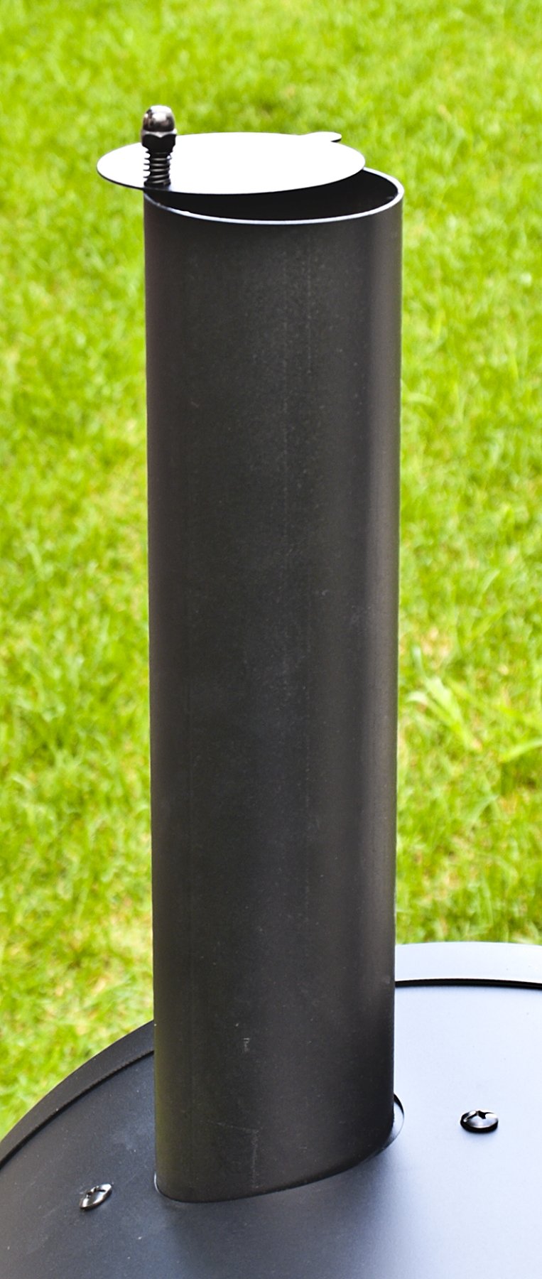 El Fuego Dakota czarny grill węglowy/wędzarnia, 122 x 133 x 66 cm